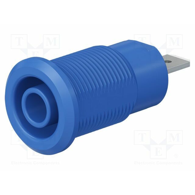 STAUBLI Laboratory connector: 4mm banana; socket