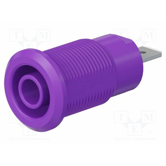 STAUBLI Laboratory connector: 4mm banana; socket