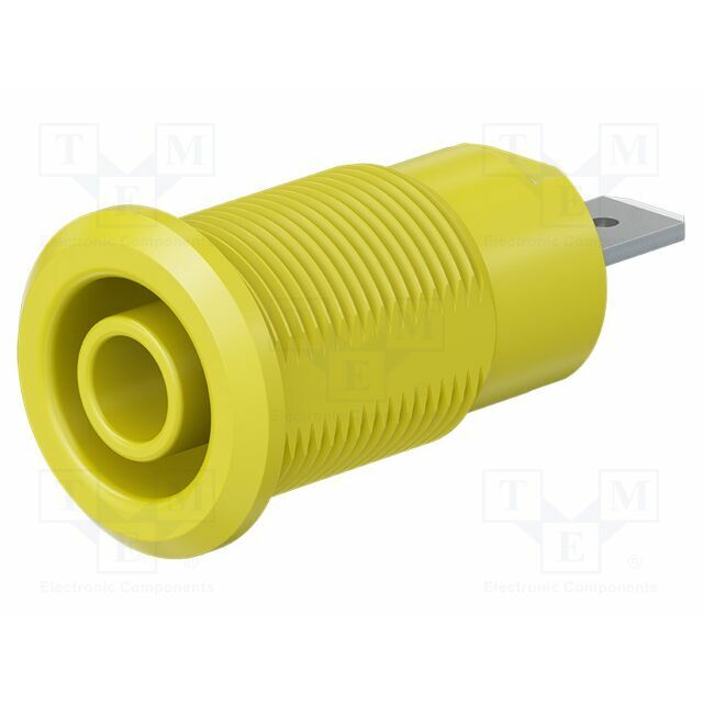 STAUBLI Laboratory connector: 4mm banana; socket
