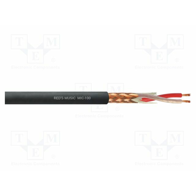 REDS MUSIC Wire: microphone cable; 2x0