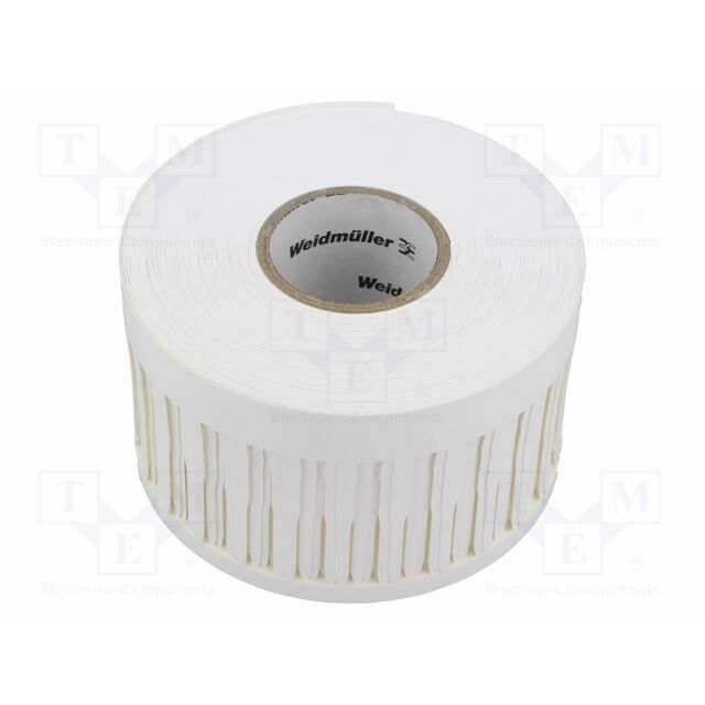 WEIDMÜLLER Label; polyester; white; -40÷150°C; slide