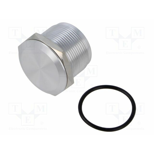 ONPOW Plug; Cutout: Ø22mm; aluminum alloy
