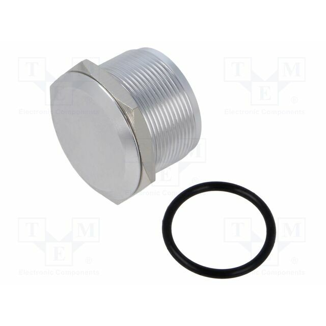 ONPOW Plug; Cutout: Ø25mm; aluminum alloy