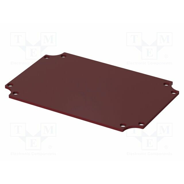 BOPLA Mounting plate; laminated paper; 2mm