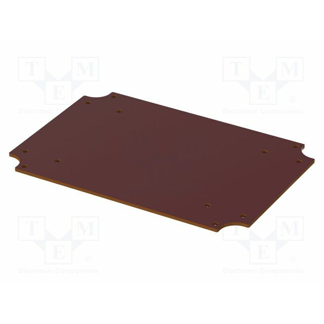 BOPLA Mounting plate; laminated paper; 2mm