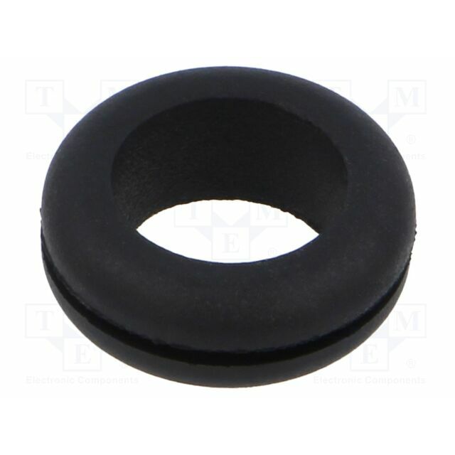 ESSENTRA Grommet; Ømount.hole: 12mm; Øhole: