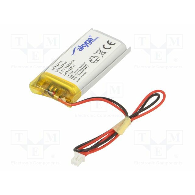 AKYGA BATTERY Re-battery: Li-Po; 620mAh; 3