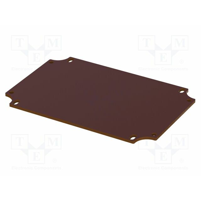 BOPLA Mounting plate; laminated paper; 2mm