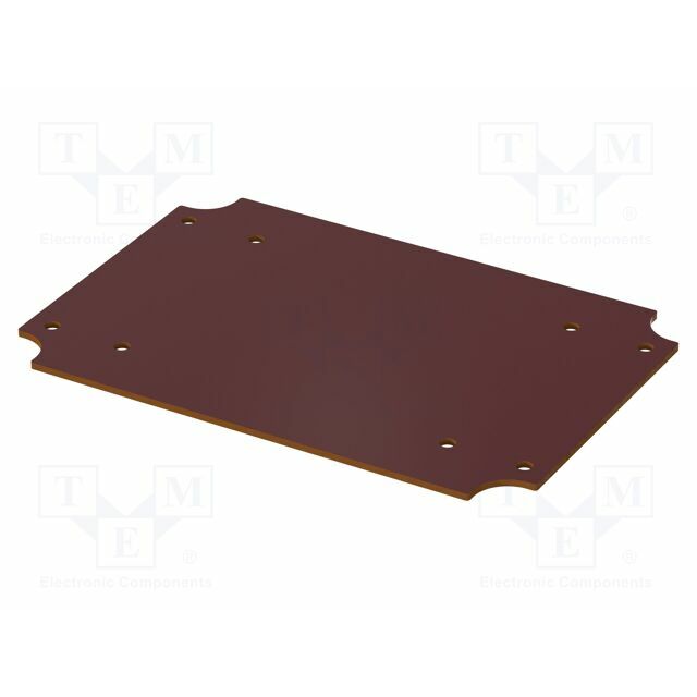 BOPLA Mounting plate; laminated paper; 2mm