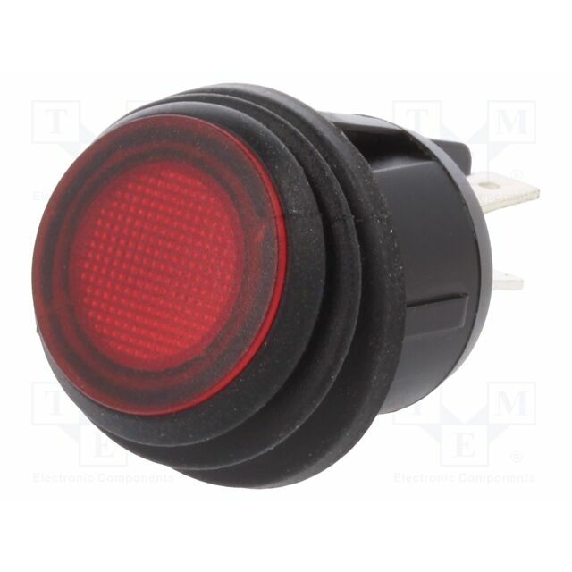 SCI ROCKER; DPST; Pos: 2; ON-OFF