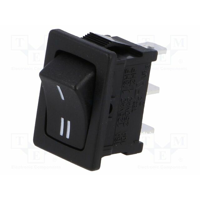 SCI ROCKER; SPDT; Pos: 2; ON-ON
