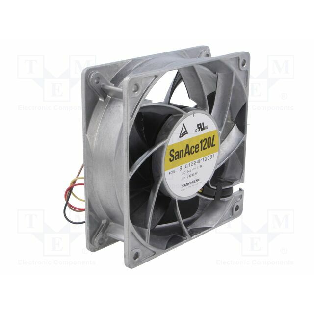 SANYO DENKI Fan: DC; 120x120x38mm; axial