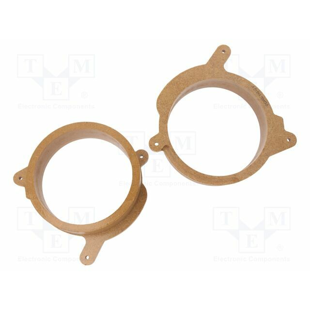 4CARMEDIA Spacer ring; MDF; 165mm; Mercedes