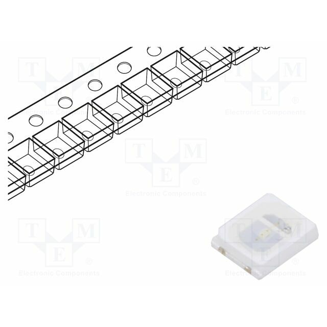 FORYARD LED; blue; SMD; 1850÷2650(typ)-3650mcd; 2