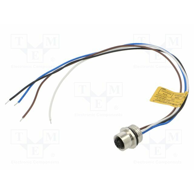 MOLEX Connector: M12; plug; PIN: 4