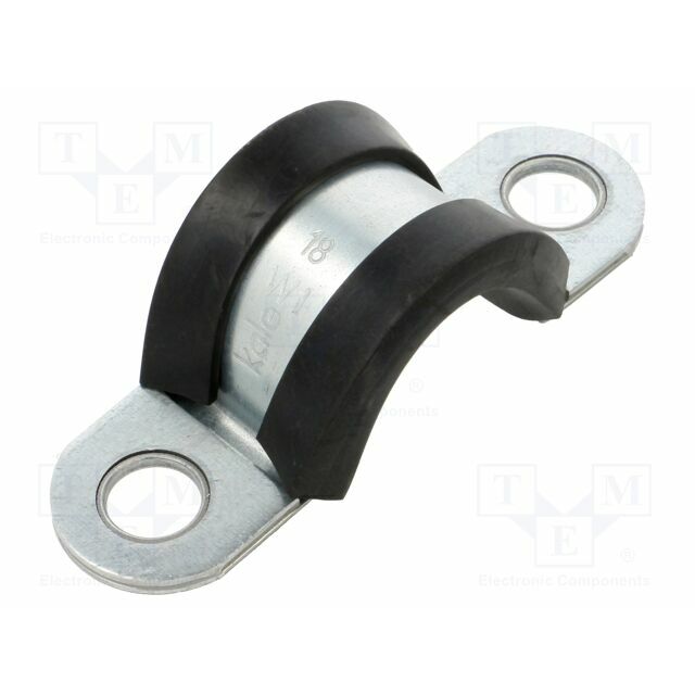 KALE Fixing clamp; Øbundle : 18mm