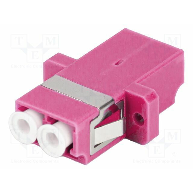 LANBERG Adapter; OM4; LC/UPC,both sides