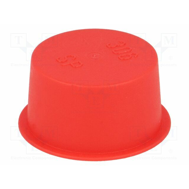 SUNDPLAST Stopper; Body: red; Out.diam: