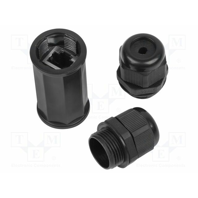LANBERG RJ 45 coupler; RJ45 socket