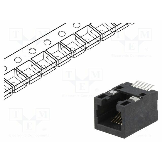 ENCITECH Connector: RJ12; socket; PIN: 6