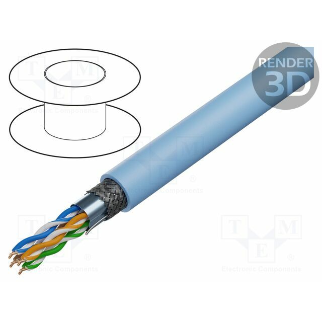 BELDEN Wire; SF/UTP; 4x2x24AWG; industrial Ethernet
