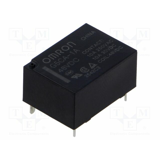 OMRON Electronic Components Relay: electromagnetic; Ucoil: