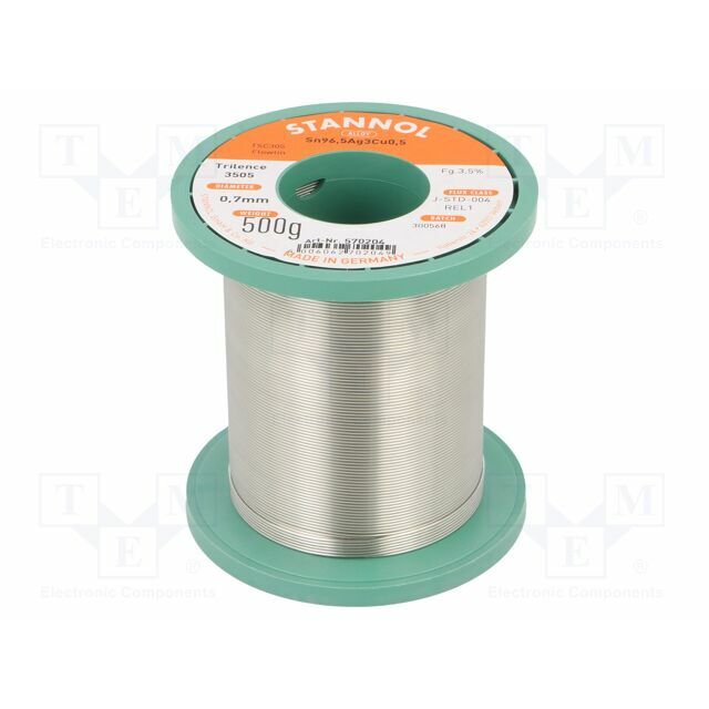 STANNOL Tin; lead free; Sn96,5Ag3Cu0