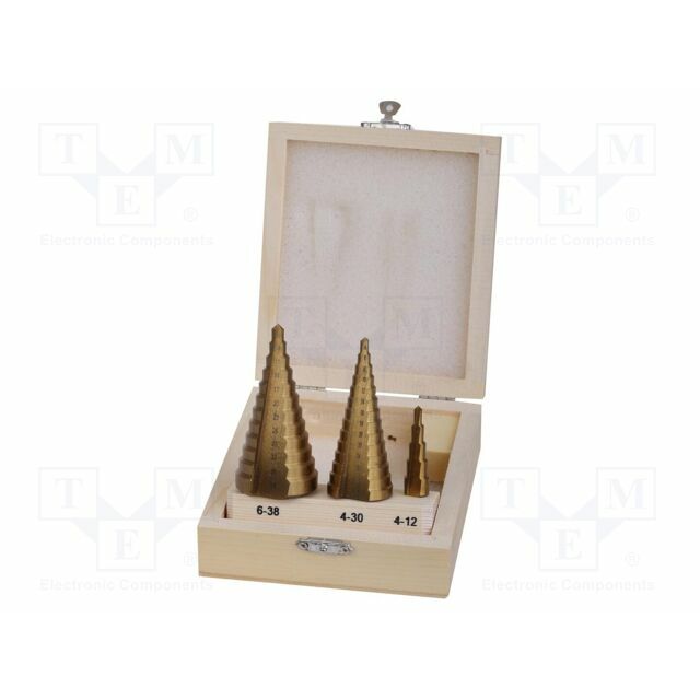 PROLINE Drill bit-kit; for metal,step