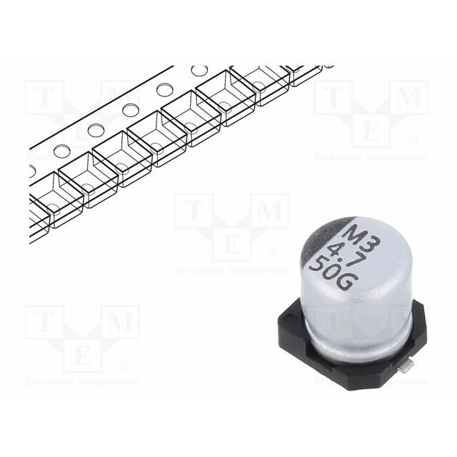 VISHAY Capacitor: electrolytic; SMD; 4.7uF