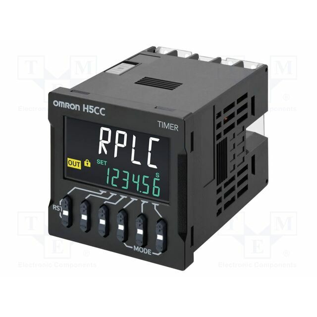 OMRON Timer; SPDT; 24VAC; 12÷48VDC; for