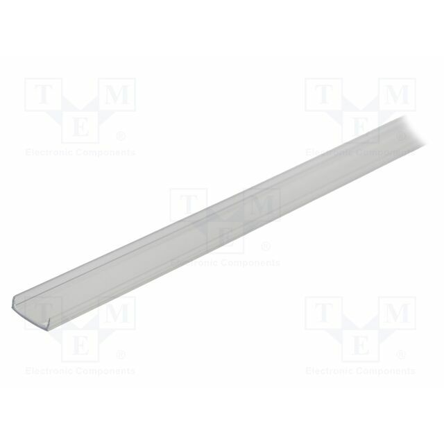 KLUŚ Cover for LED profiles; transparent