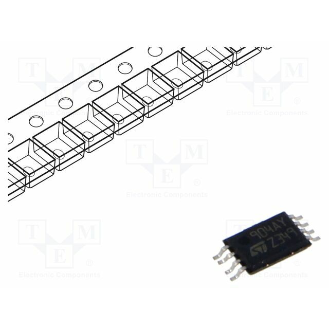 STMICROELECTRONICS IC: operational amplifier; 1.1MHz