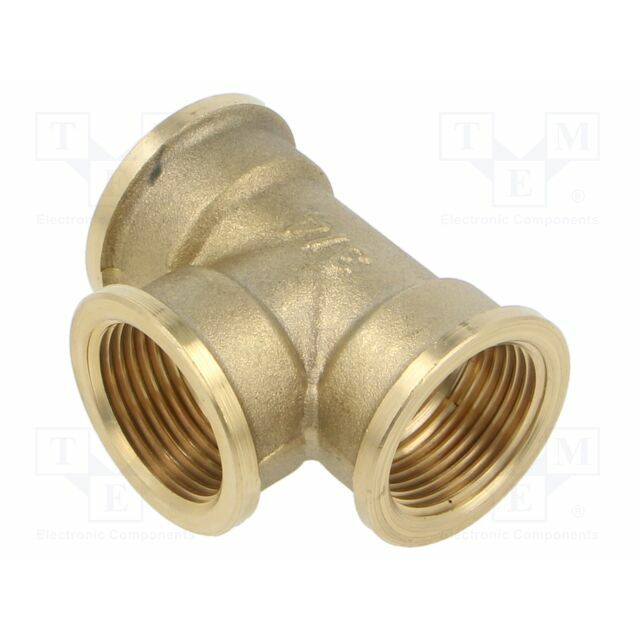 GEBO Splice terminal: tee fitting; female-female-female