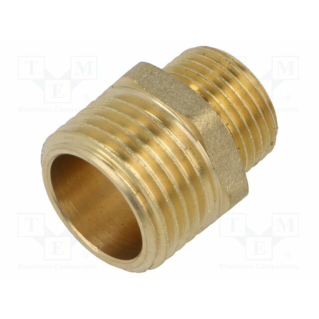 GEBO Splice terminal: nipple; male-male,reductive