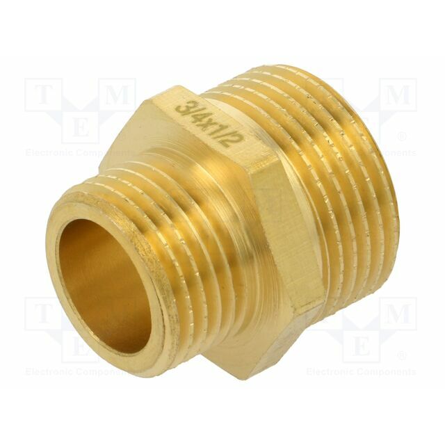 GEBO Splice terminal: nipple; male-male,reductive