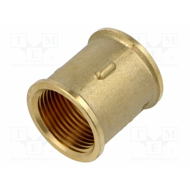 GEBO Splice terminal: muff; long,female-female
