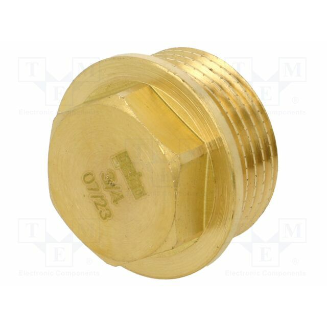 GEBO Splice terminal: plug; with flange