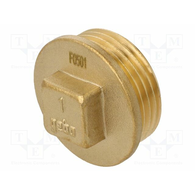 GEBO Splice terminal: plug; with flange