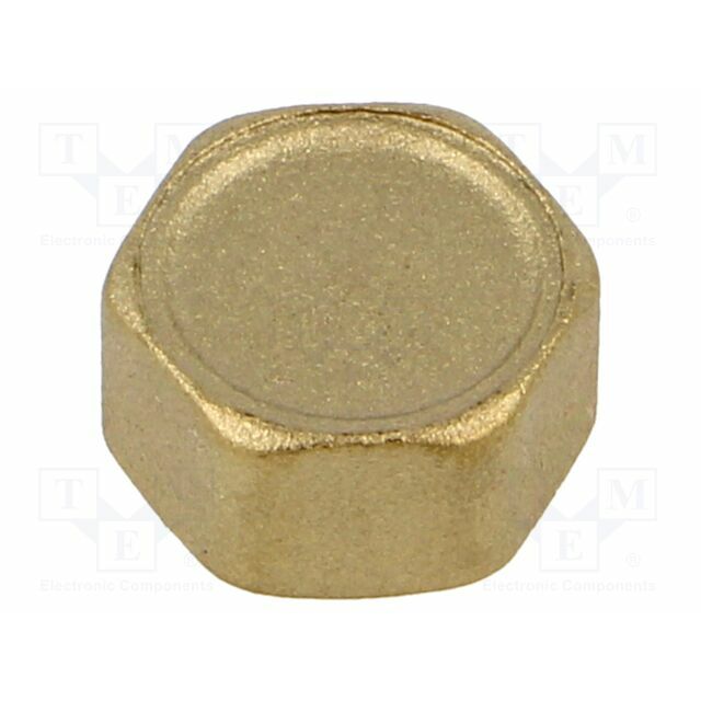 GEBO Splice terminal: stopper; hexagonal; brass