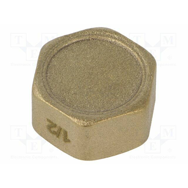 GEBO Splice terminal: stopper; hexagonal; brass
