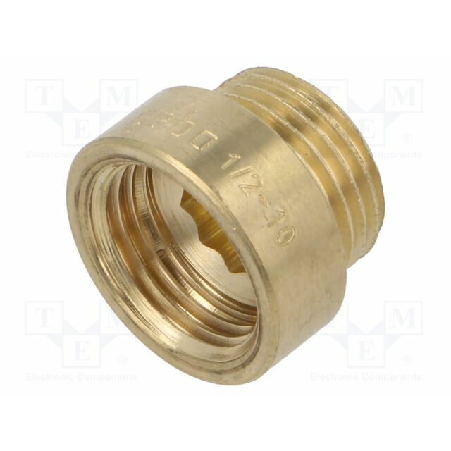 GEBO Splice terminal: extension; male-female,round