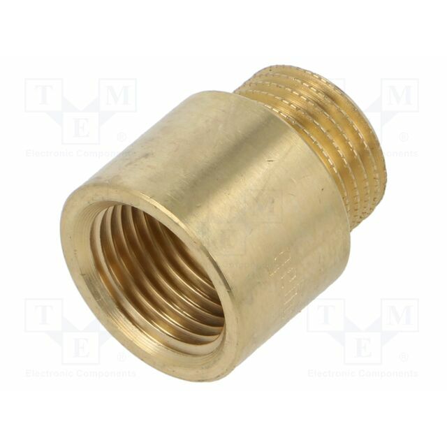 GEBO Splice terminal: extension; male-female,round