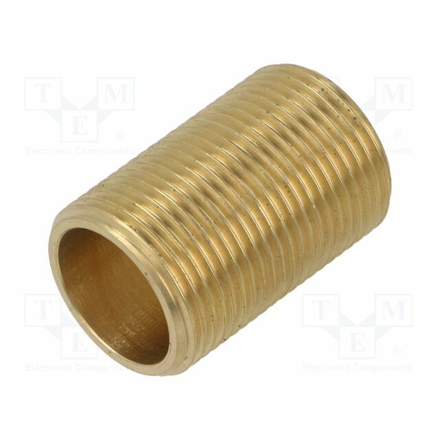 GEBO Splice terminal: nipple; full threaded