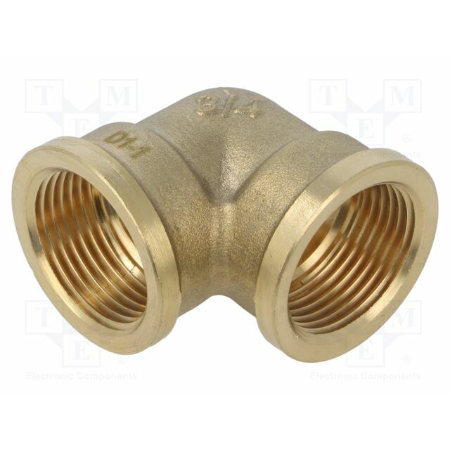 GEBO Splice terminal: 90° elbow; female-female