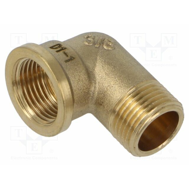 GEBO Splice terminal: 90° elbow; male-female