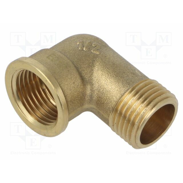 GEBO Splice terminal: 90° elbow; male-female