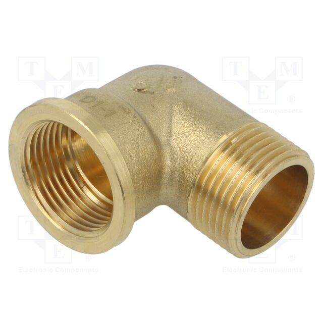GEBO Splice terminal: 90° elbow; male-female