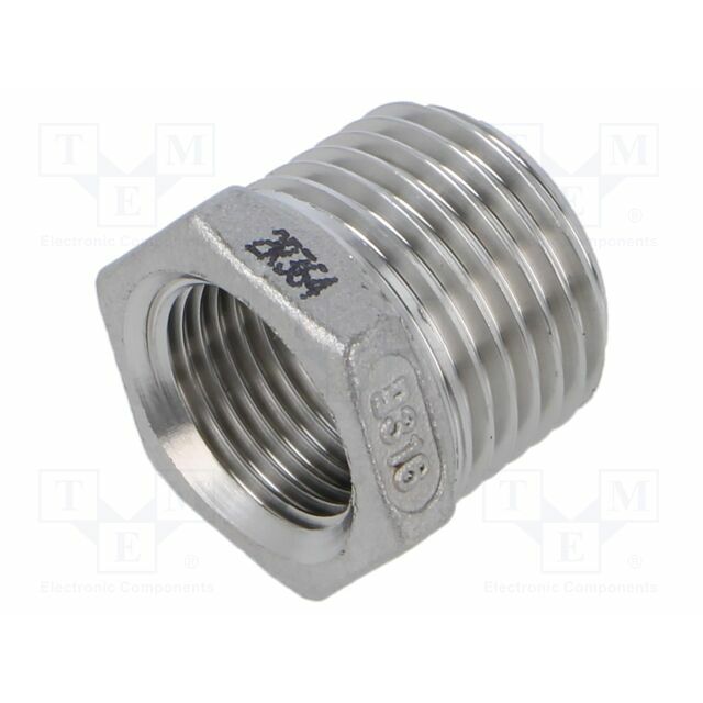 GEBO Splice terminal: adapter; male-female,reductive