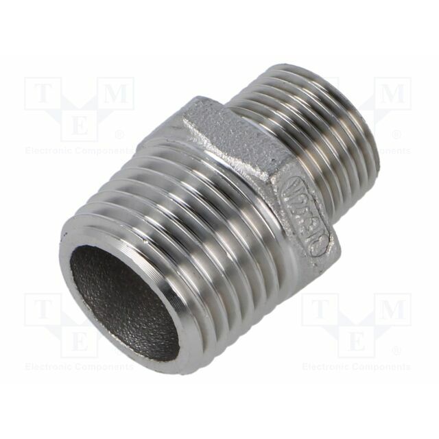 GEBO Splice terminal: nipple; male-male,reductive