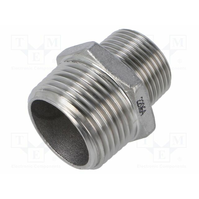 GEBO Splice terminal: nipple; male-male,reductive